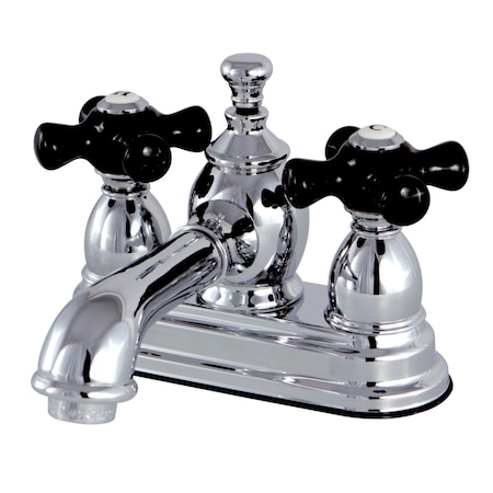 Kingston Brass KS7001PKX 4" Centerset Bathroom Faucet, Polished Chrome KS7001PKX